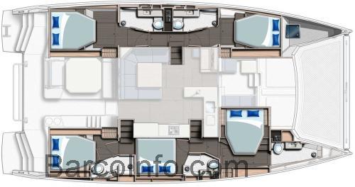 Leopard 50 Power Catamaran opinión y ficha técnica